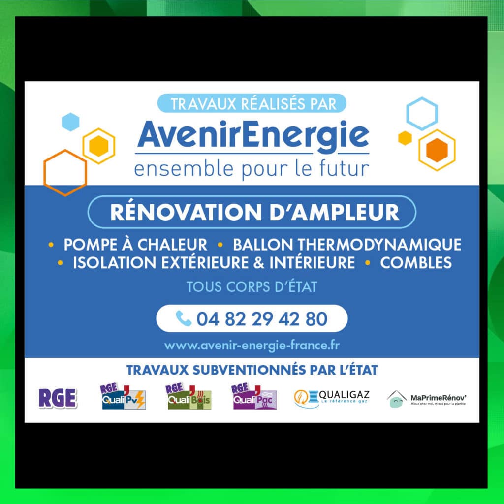 Affiche Avenir Énergie France par Arthesis